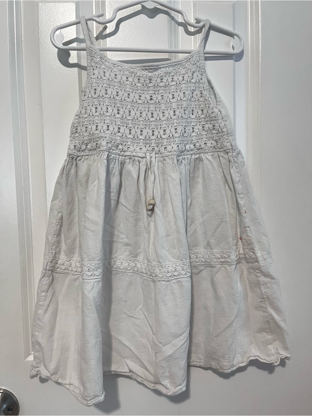 Tumi white kids dress